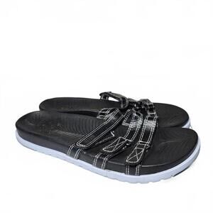Men's Black Sandals Size 11 by KUAILU